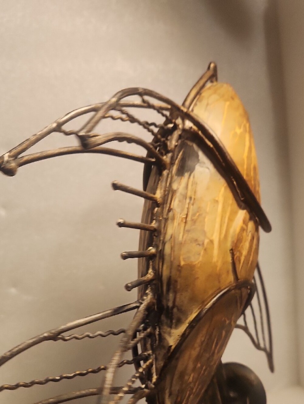 Rustic Sculpture - Fish ,  For Candle - Picture 14 of 15
